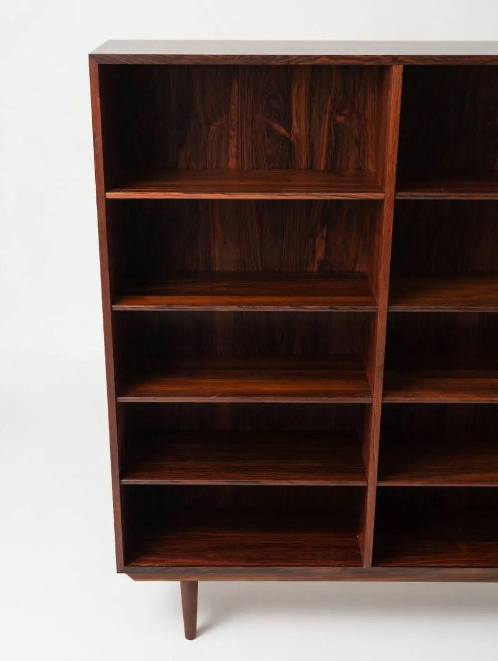 Bibliothèque Modèle 6 en bois de rose par Omann Jun Mobelfabrik, années 1960