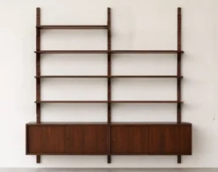Bibliothèque modulable bureau Cado en palissandre, Poul Cadovius Danemark