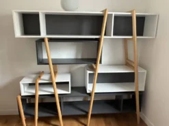 Bibliothèque modulable Wood Tang Design x Miliboo – Designers Thomas Mandor