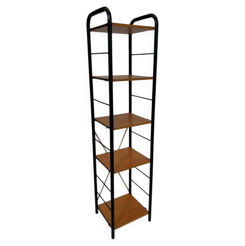Bibliothèque murale modulaire vintage Ikea Niklas, design de Rutger Andersson.