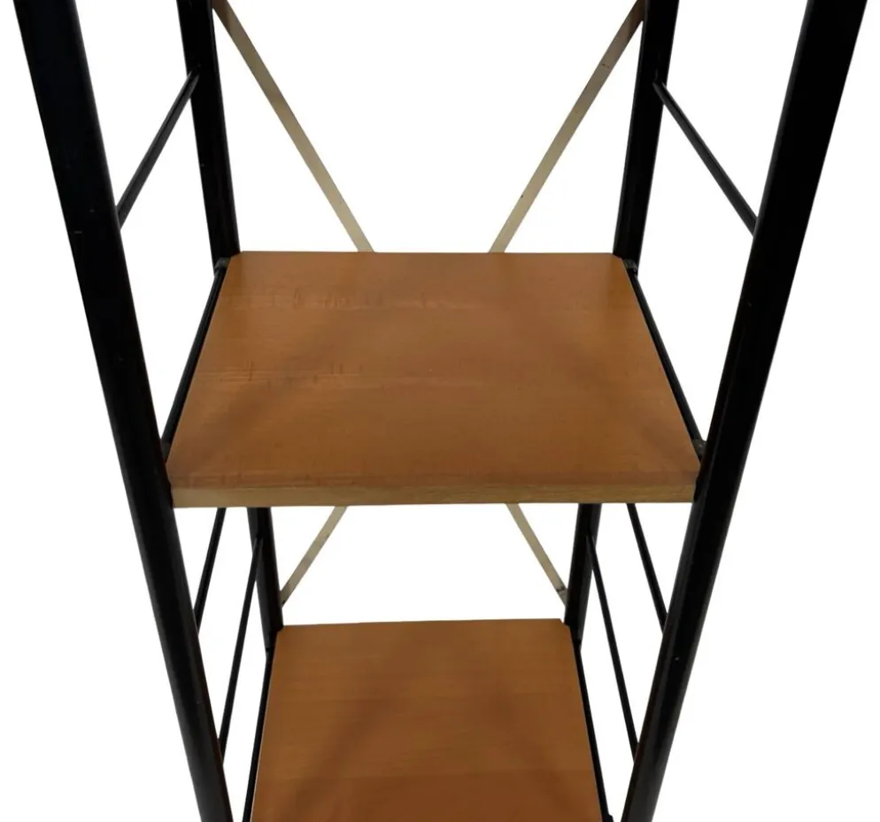 Bibliothèque murale modulaire vintage Ikea Niklas, design de Rutger Andersson.