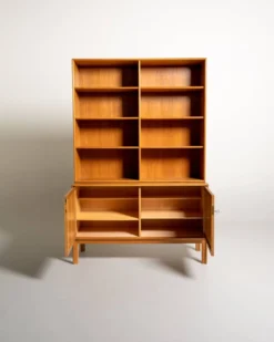 Bibliothèque "Norrland" par Alf Svensson pour Bjästa Möbelfabrik, Suède, années 1960.