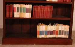 bibliothèque ouverte en acajou-19° siècle