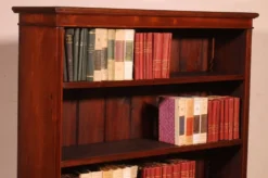 bibliothèque ouverte en acajou-19° siècle