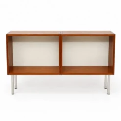 Bibliothèque ouverte vintage / buffet des années 1960