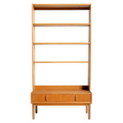Bibliothèque par Bertil Fridhagen pour Bodafors, Suède, années 1960.