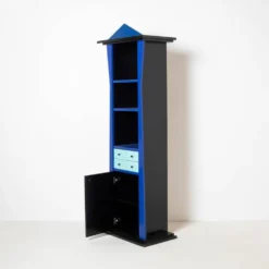 Bibliothèque postmoderne attribué à Peter Maly, Allemagne, années 1980