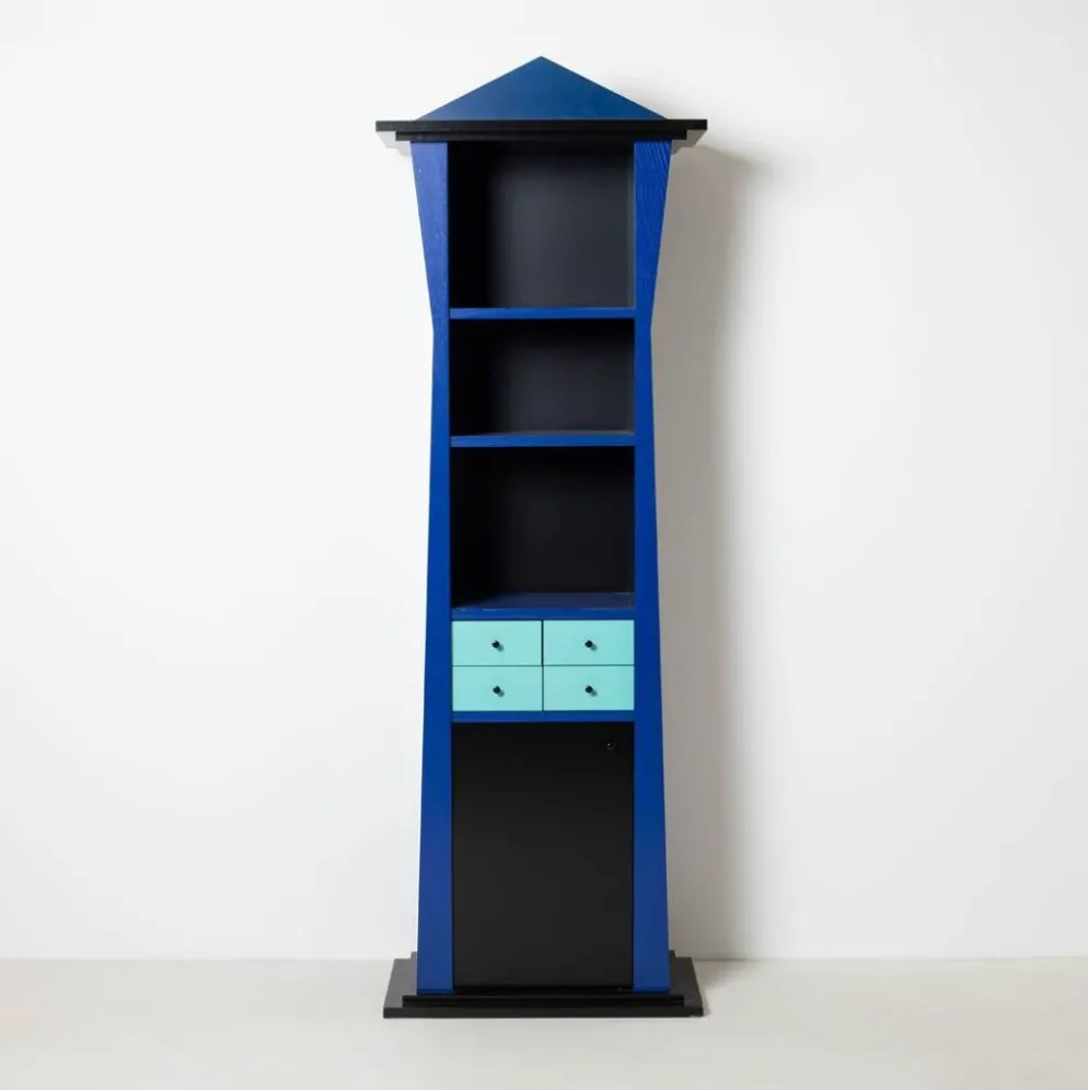 Bibliothèque postmoderne attribué à Peter Maly, Allemagne, années 1980