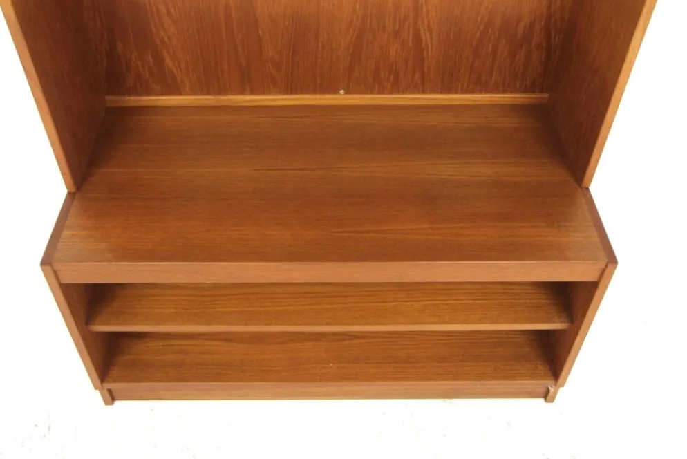 Bibliothèque scandinave en teck, Suède, 1960