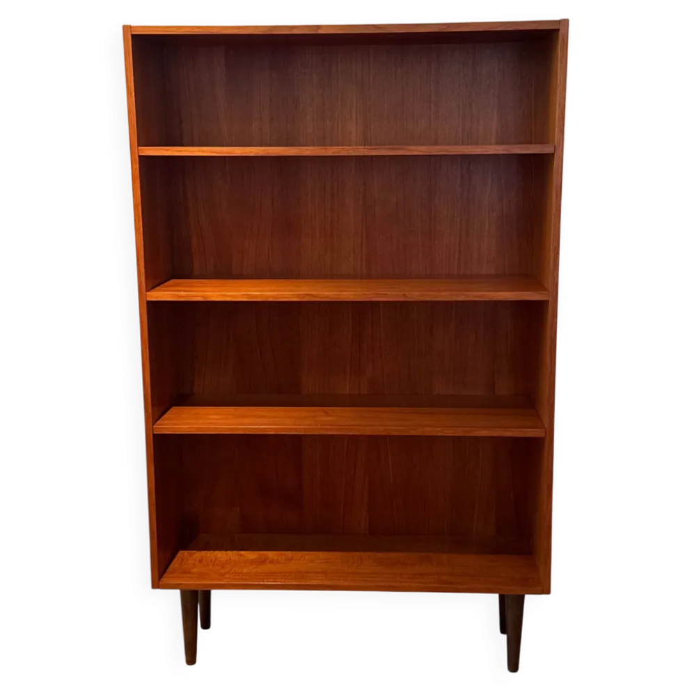 Bibliothèque scandinave vintage en teck « Liv »