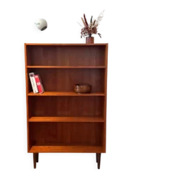 Bibliothèque scandinave vintage en teck « Liv »