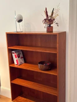 Bibliothèque scandinave vintage en teck « Liv »