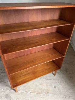 Bibliothèque scandinave vintage en teck de Borge Mogensen