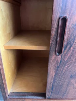 Bibliothèque secrétaire modèle HU-9 en palissandre par Poul Hundevad, Danemark, années 1960