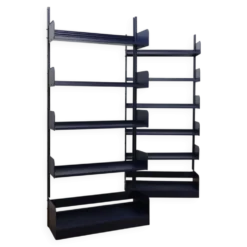 Bibliothèques modulaires en métal Congresso LIPS VAGO des années 1970, ensemble de 2