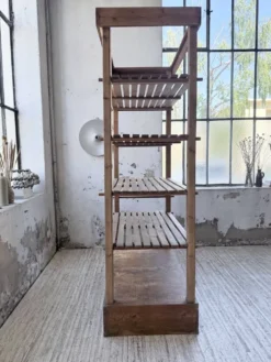 Bibliothèque étagère de métier 1950 démontable