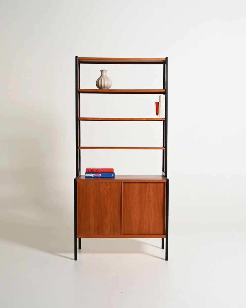 Bibliothèque "Variett" par Bertil Fridhagen pour Bodafors, années 1960.