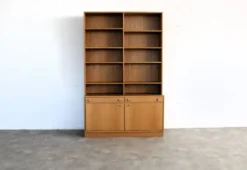 Bibliothèque vintage | chêne | années 1960 | ulferts