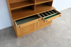 Bibliothèque vintage | chêne | années 1960 | ulferts