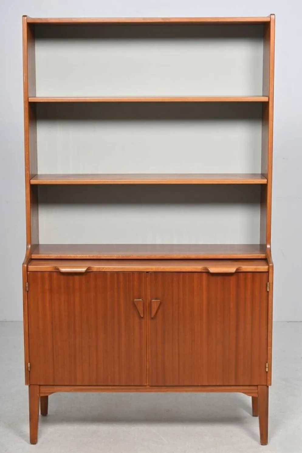 Bibliothèque vintage en acajou Hugo Troeds, Suède, années 1960