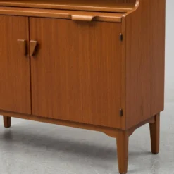 Bibliothèque vintage en acajou Hugo Troeds, Suède, années 1960