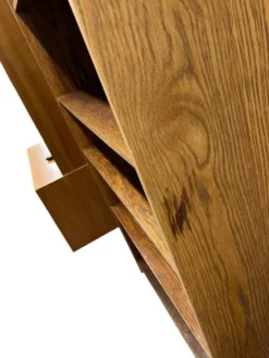 Bibliothèque vintage en bois / étagère