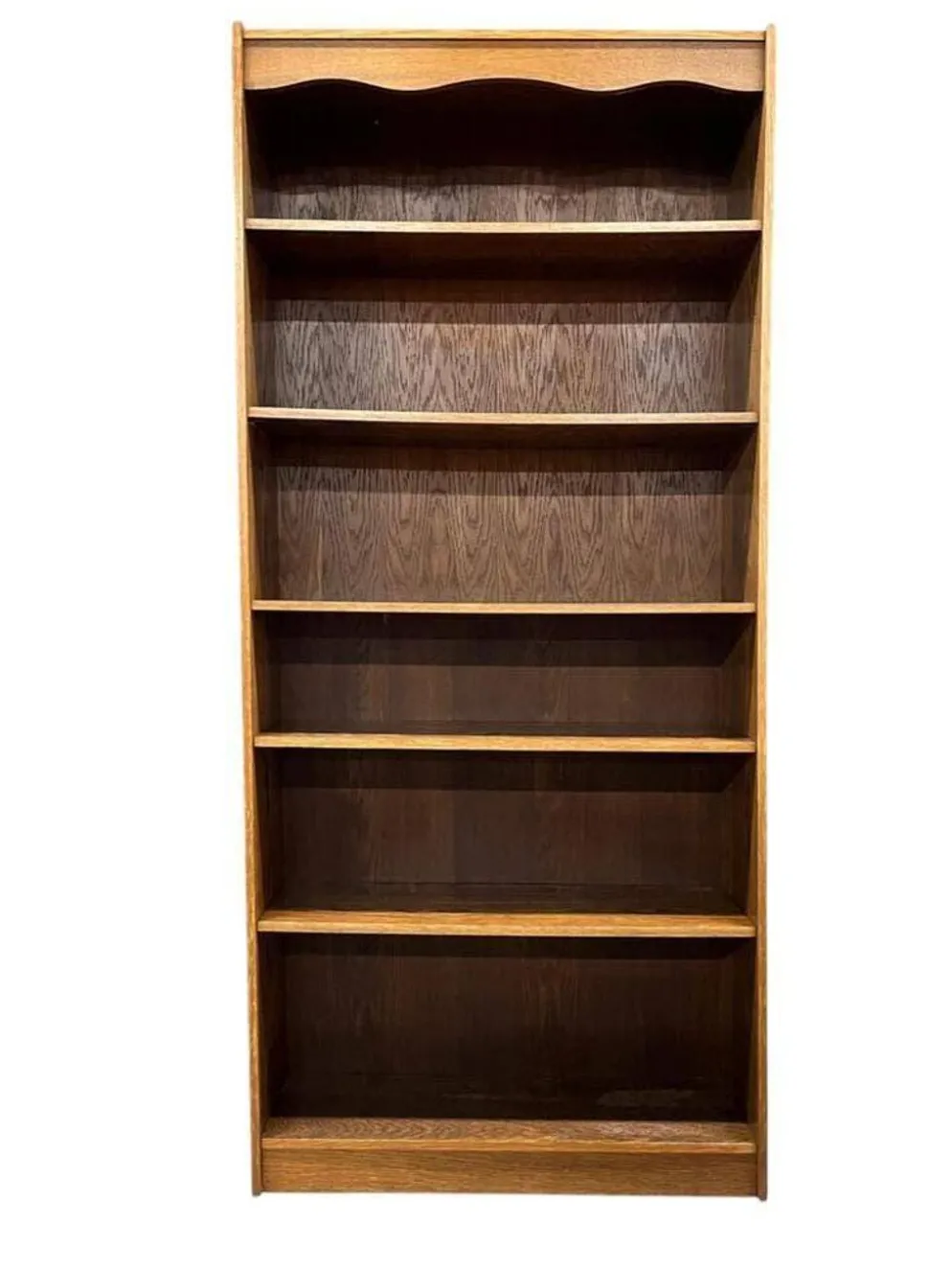 Bibliothèque vintage en bois / étagère