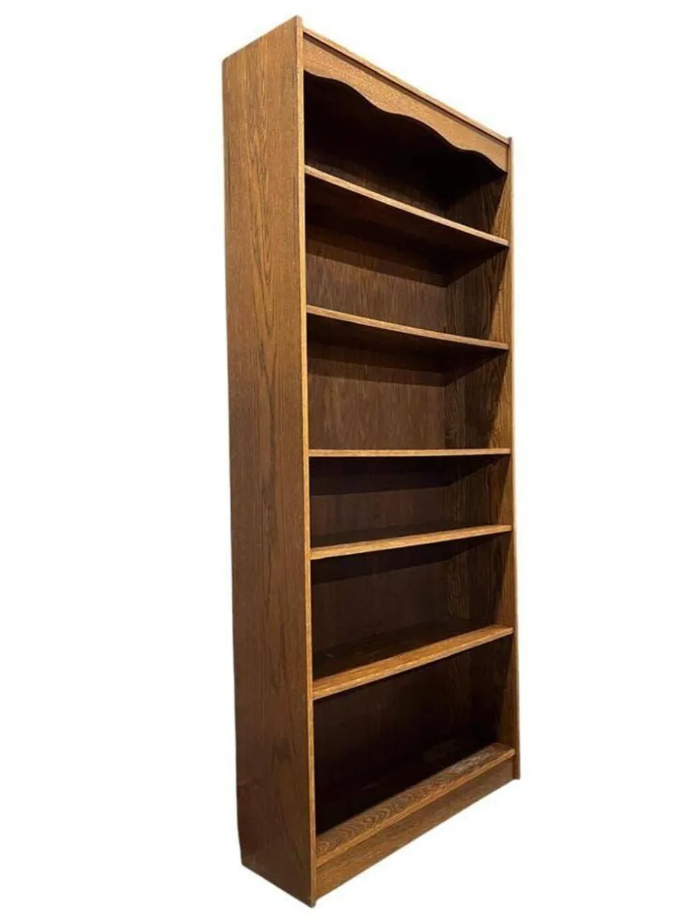 Bibliothèque vintage en bois / étagère
