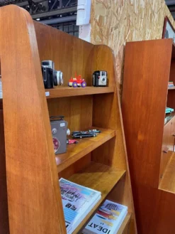 Bibliothèque vintage en chêne design des années 50