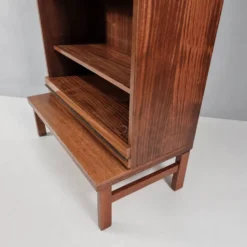 Bibliothèque vintage en hêtre, années 1970