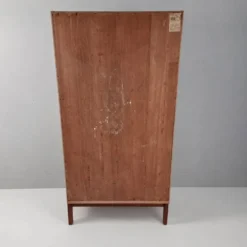 Bibliothèque vintage en hêtre, années 1970