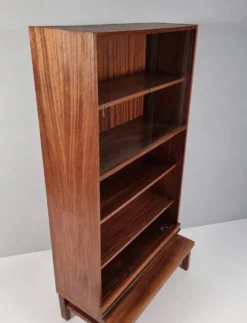 Bibliothèque vintage en hêtre, années 1970