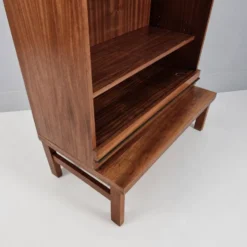 Bibliothèque vintage en hêtre, années 1970
