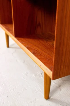 Bibliothèque vintage en teck danois highboard mid-century