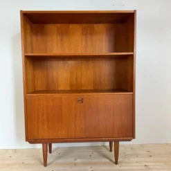 Bibliothèque vintage en teck, Danemark années 60
