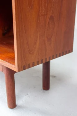 Bibliothèque Vintage en Teck par Peter Hvidt, Danemark, 1960s