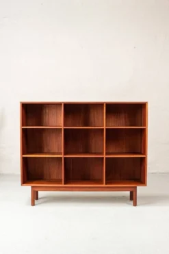 Bibliothèque Vintage en Teck par Peter Hvidt, Danemark, 1960s