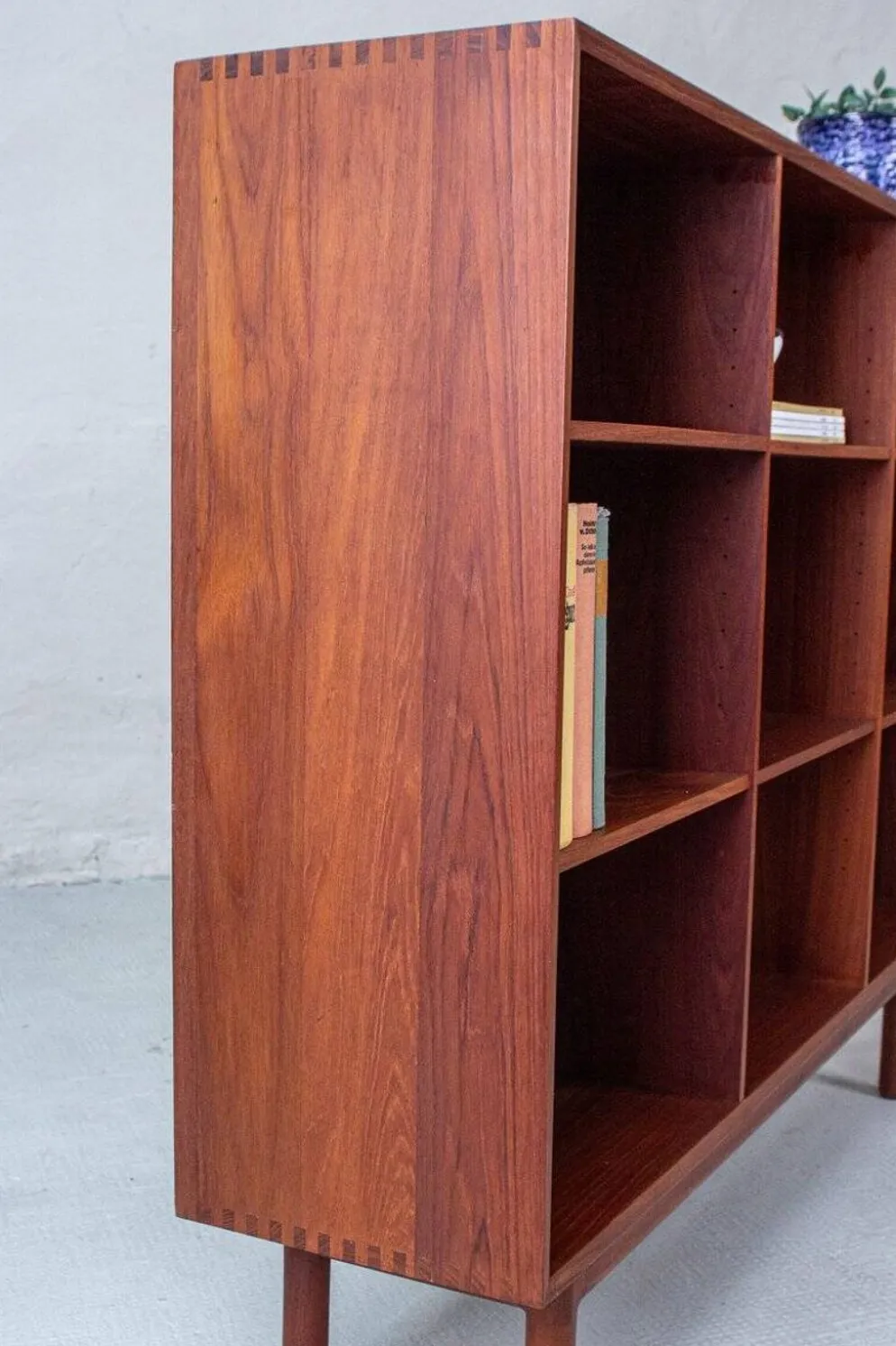 Bibliothèque Vintage en Teck par Peter Hvidt, Danemark, 1960s