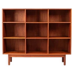 Bibliothèque Vintage en Teck par Peter Hvidt, Danemark, 1960s