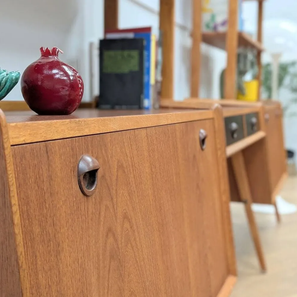 Bibliothèque vintage modulable