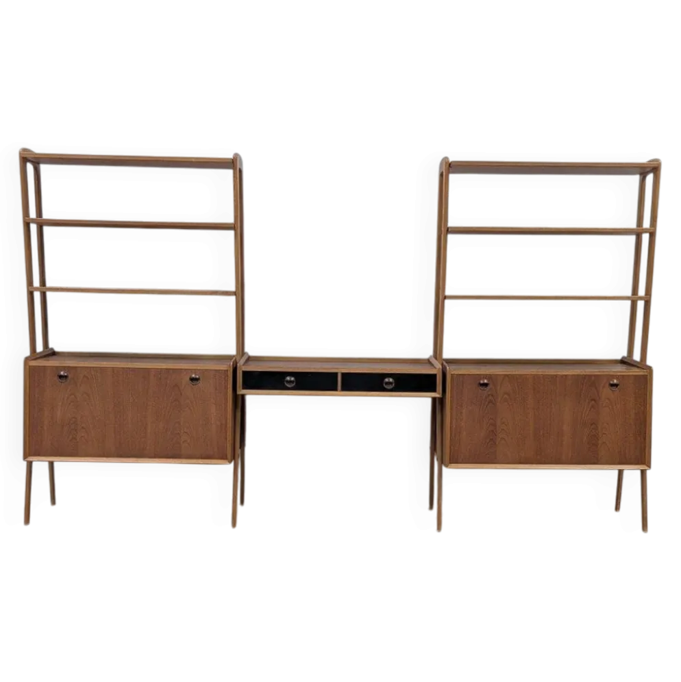 Bibliothèque vintage modulable