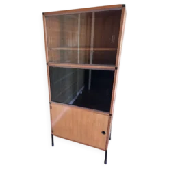 Bibliothèque vitrée modulable
