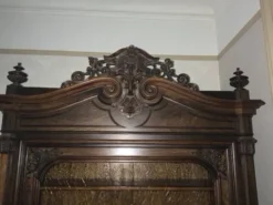 Bibliothèque-vitrine ancienne – Style néo-Renaissance / Henri II – XIXᵉ siè