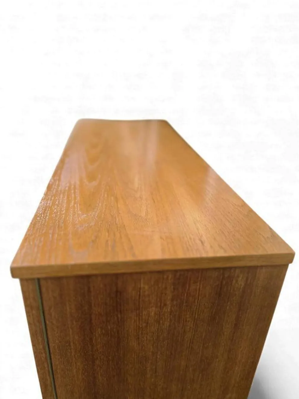Bibliothèque / vitrine en bois vintage