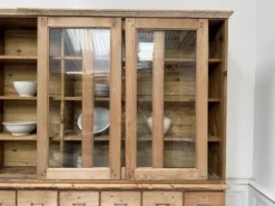 Bibliothèque vitrine meuble d'atelier 1940