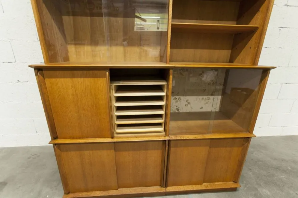 Bibliothèque vitrine Oscar par Didier Rozaffy , 1952