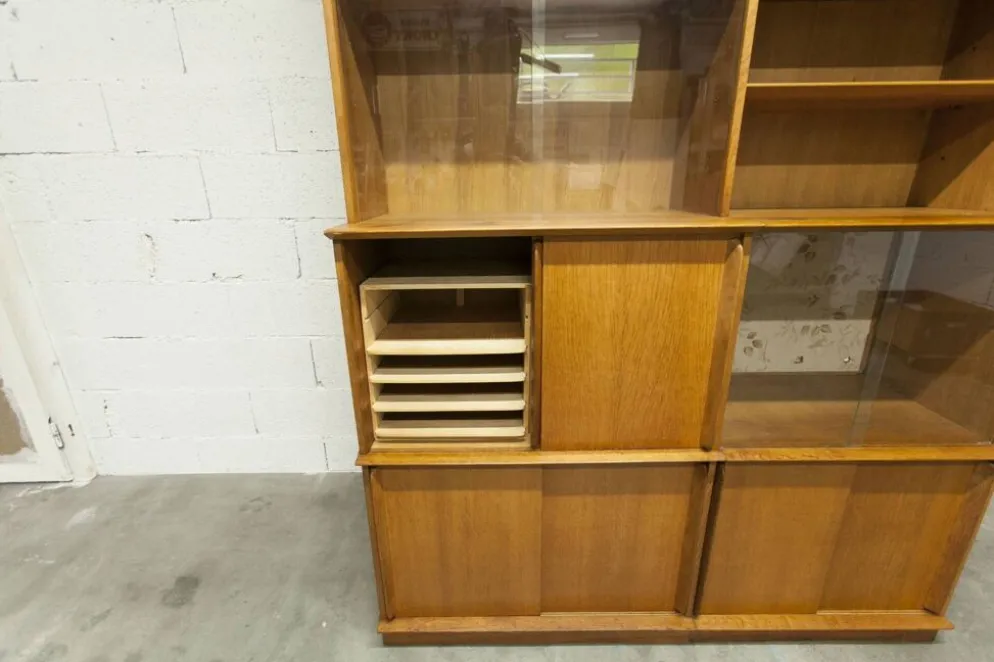 Bibliothèque vitrine Oscar par Didier Rozaffy , 1952