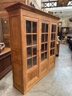 Bibliothèque XIXème en merisier