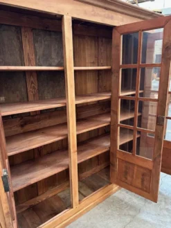 Bibliothèque XIXème en merisier