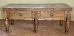 Billot de boucher des années 50.